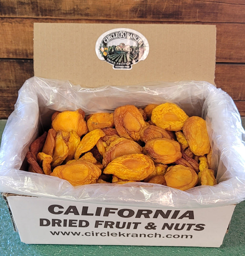 Dried Nectarines (Bulk 5 lb. Box)