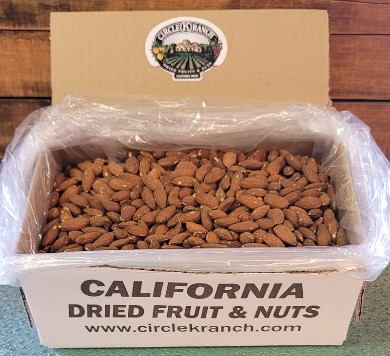 Roasted & Salted Almonds (Bulk 5 lb. Box)