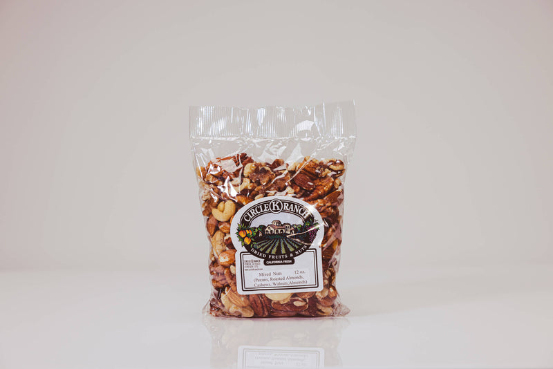Mixed Nuts (Now 25% off - 12 oz Bag)