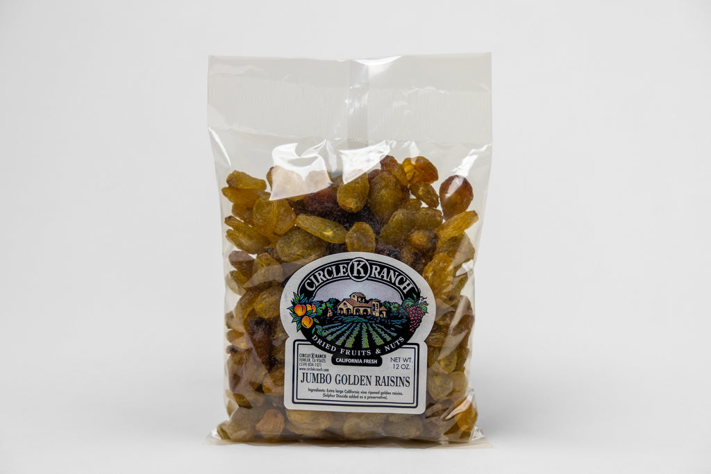 Jumbo Golden Raisins – Circle K Ranch