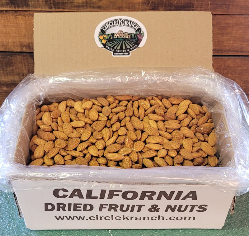 Natural Almonds (Bulk 5 lb. Box)
