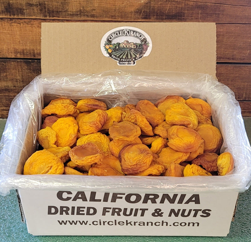 Dried Peaches (Bulk 5 lb. Box)