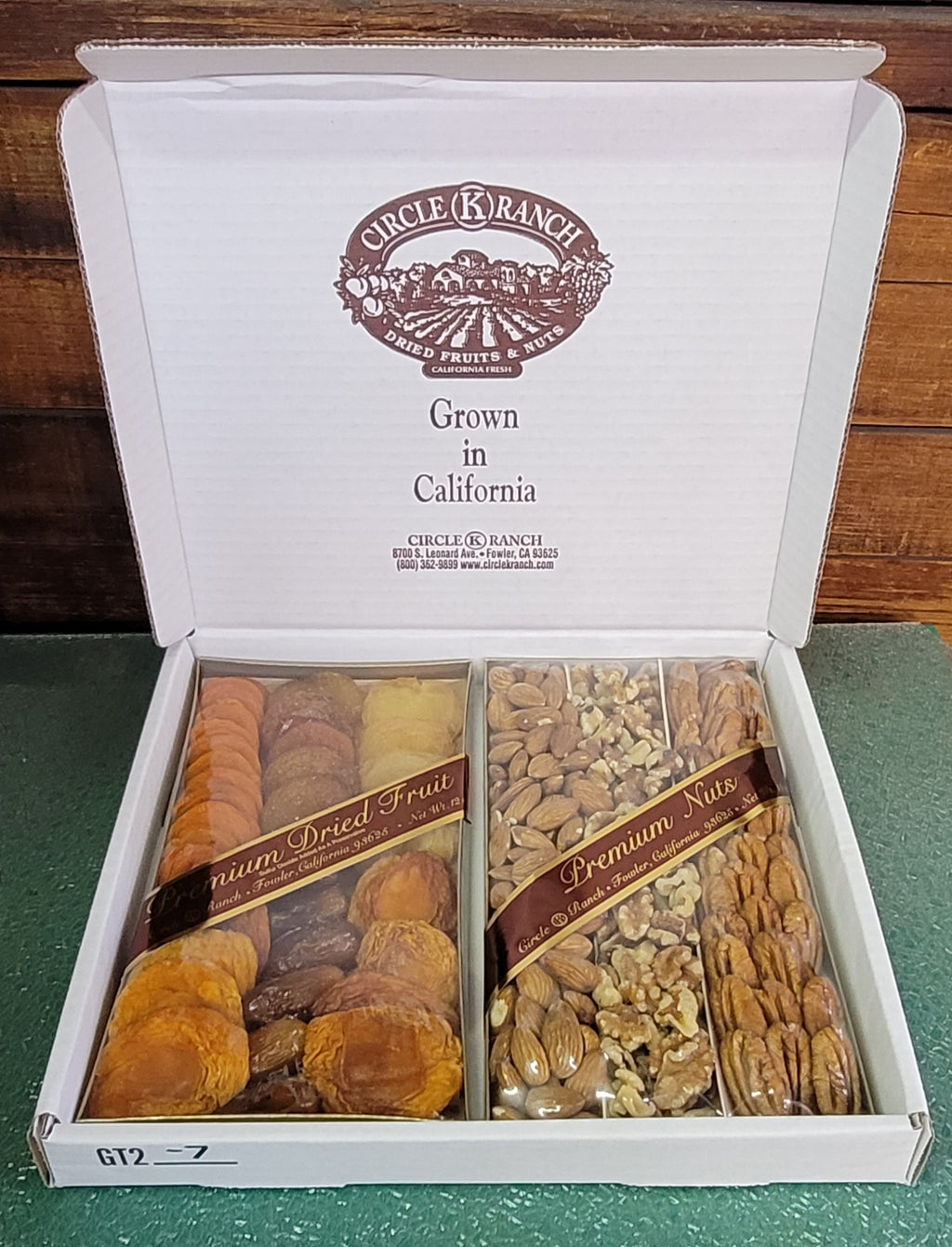 GT 2-7  Dried Fruit/Nut Pack